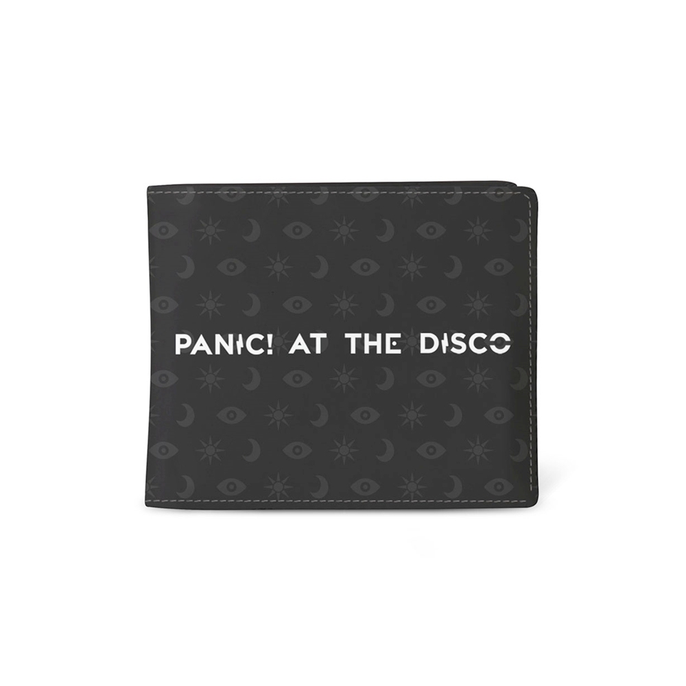 Rocksax Panic! At The Disco - 3 Icons Bifold portemonnee - Zwart